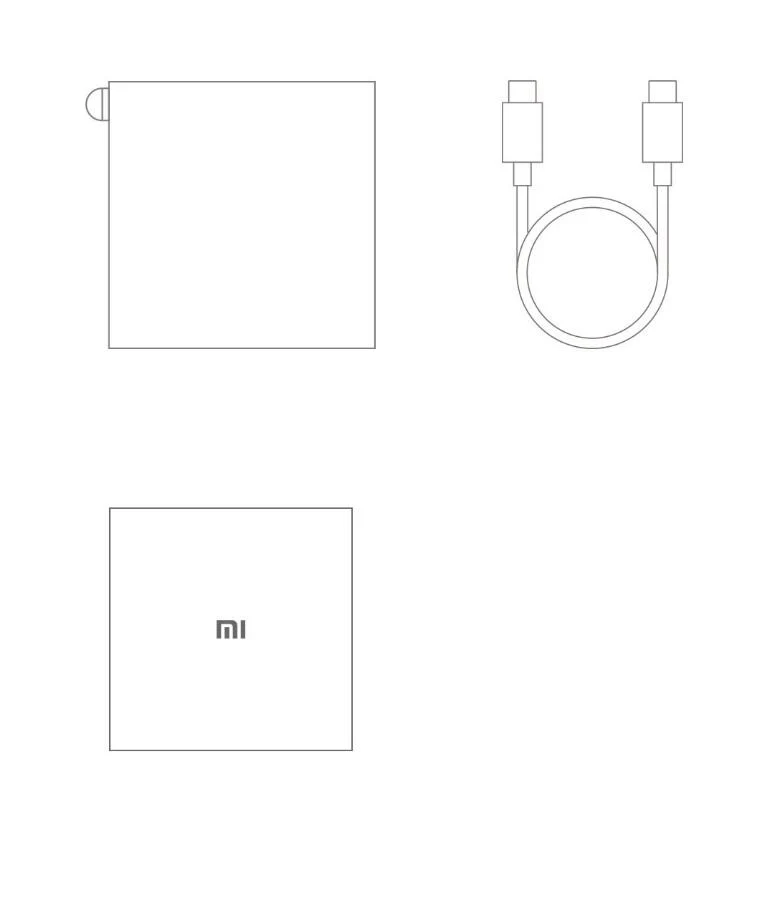 Xiao mi USB-C 65 Вт Быстрое зарядное устройство выход Тип C порт USB PD 2,0 QC 3,0 адаптер питания для mi ноутбук air 13,3 MacBookpro mi X 2S телефон