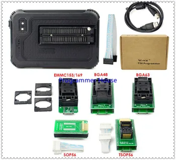 

2020 100% original XGecu T56 Programmer 56 Pin Drivers Support 20000+ ICs for PIC/NAND Flash/EMMC TSOP48/TSOP56/BGA+5 adapters