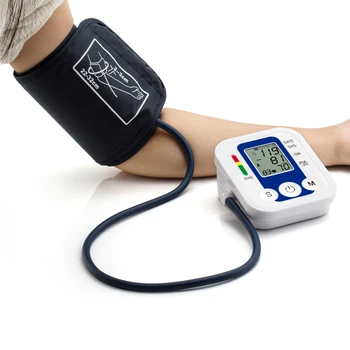 

Health Care Digital Blood Pressure Monitor With USB Cable English Voice Intelligent Sphygmomanometer Digital IHB Heart Rate Test