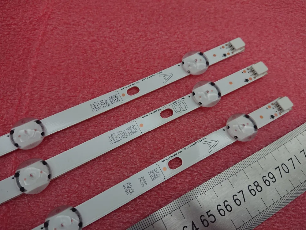 

New Kit 3 PCS LED backlight strip for Digihome 40470FHDS vestel 395DRT VNB A B type VES395UNDC-2D-N12