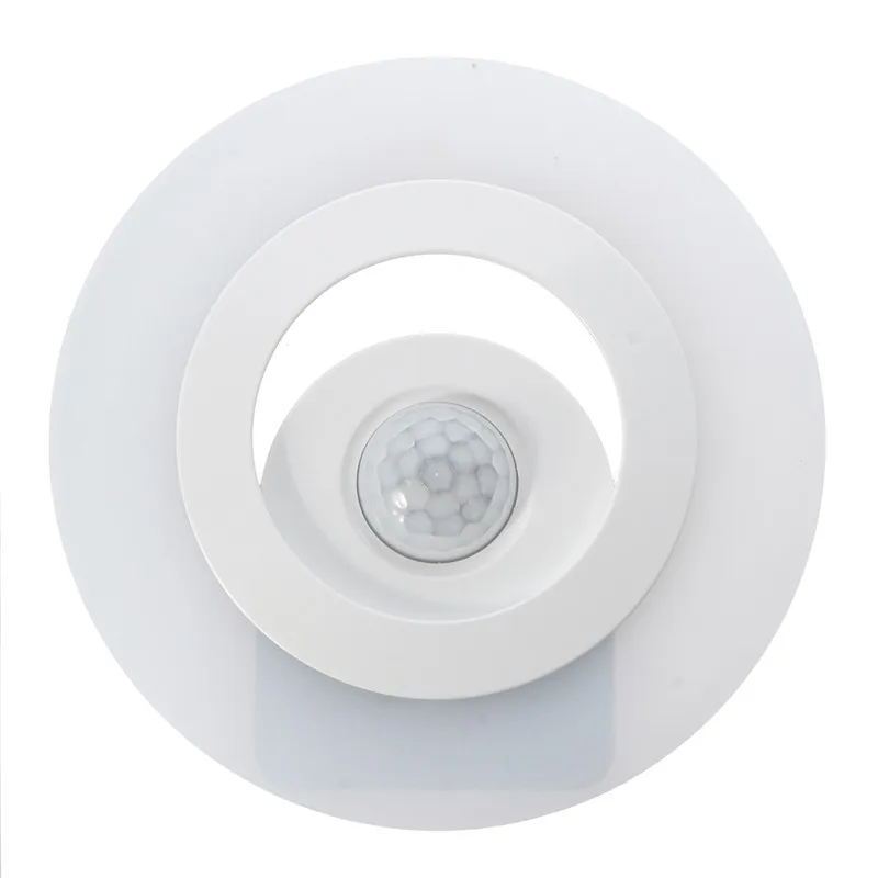 Wireless Wall Lamp IR Motion Sensor 360 Degree LED Night Light Battery Operated Lighting for Under Kitchen Cabinets Dropship | Лампы и
