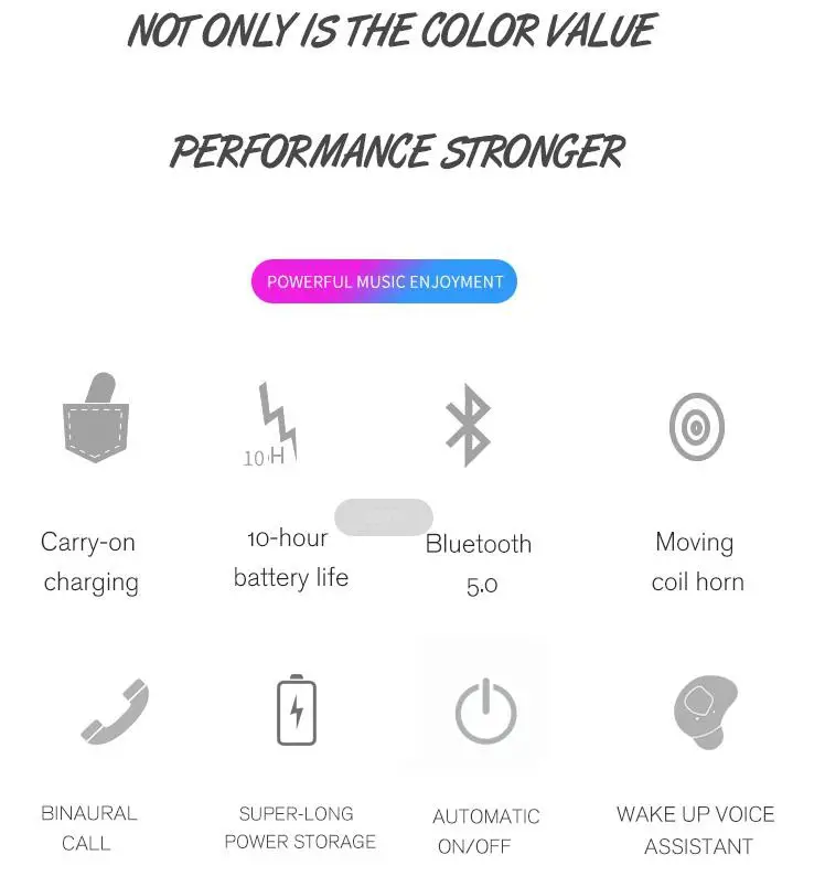 TWISTER. CK T1 bluetooth-гарнитура TWS5.0, беспроводная bluetooth-гарнитура, наушники, высококачественные стереонаушники