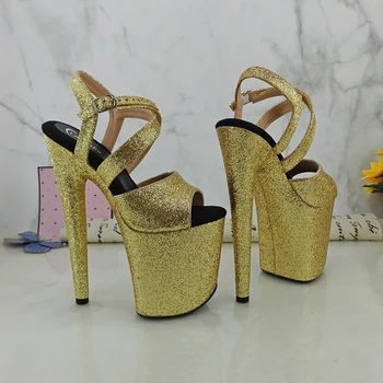 

Leecabe 8Inch/20cm Women's Platform party High Heels Shoes Pole Dancing Shoes