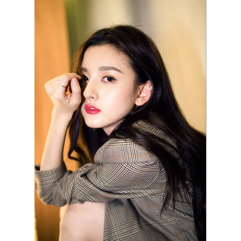 

Retro Plaid Suit Jacket Women's Korean-style 2019 Spring And Autumn New Style Casual Loose-Fit CHIC Small Suit Pattern Suit