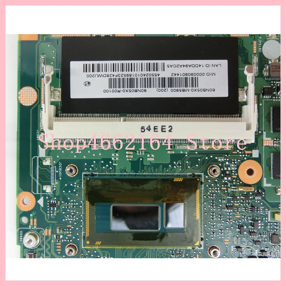 astounding  TP500LN Motherboard GT840M I3-4030 CPU 4GB RAM For ASUS TP500L TP500LJ TP500LD Laptop motherboard T