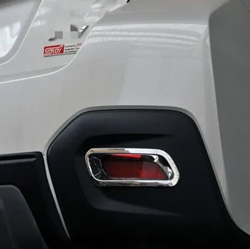 

Car body frame stick styling ABS chrome cover trim front and rear fog light lamp frame sticks for Subaru XV 2012 2013 2014 2015