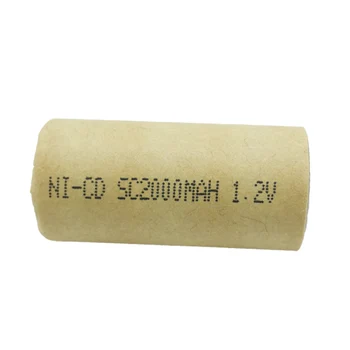 

24pcs NI-CD SC 2000mah 1.2V 10A Rechargeable battery high power battery cell,power tool battery for makita