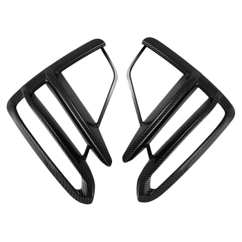 

Car Front Fog Lights Lamp Frame Cover Trim for Kia Forte / Cerato / K3 2019 2020 Carbon Fiber