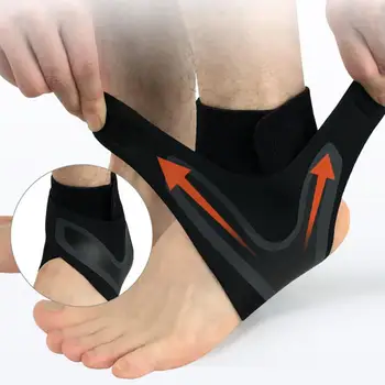 

1pc Adjustable Sports Compression Elastic Ankle Brace Support Sprain Prevention Sport Fitness Guard Band Ankle Support Brace