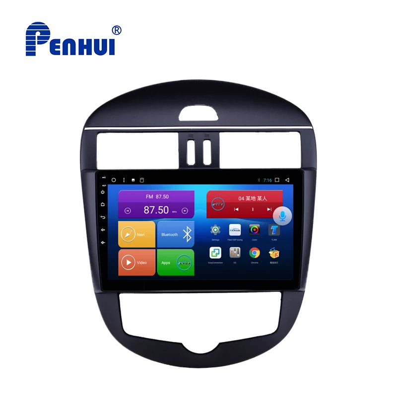 Автомобильный DVD GPS для Nissan TIIDA (2011-2014) Авто A/C ручной автомобильный радиоприемник