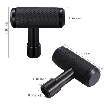 

Kit Gear Shift Knob Replacement Accessories Manual Automatic Lever Sport Aluminum +3*Adapters Refit Parts