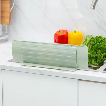 

1pcs Retractable Sink Flap Kitchen Supplies Sink Countertop Tool Kitchen Tool Convenience Clean Easy To Install^