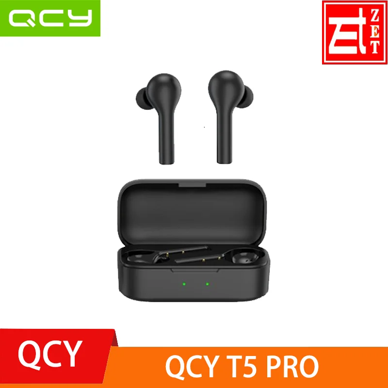 TWS наушники QCY T5 Pro с поддержкой Bluetooth 5 0 и беспроводной зарядкой|Наушники