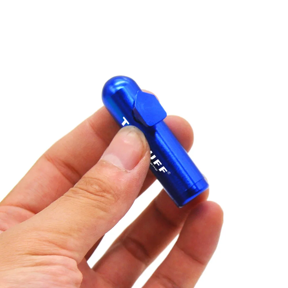 HORNET алюминиевый круглый наконечник для храпа snuffer Snuff Snorter порошок ракета