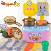 14 шт дети ролевые игры игрушки кухня посуда Playset