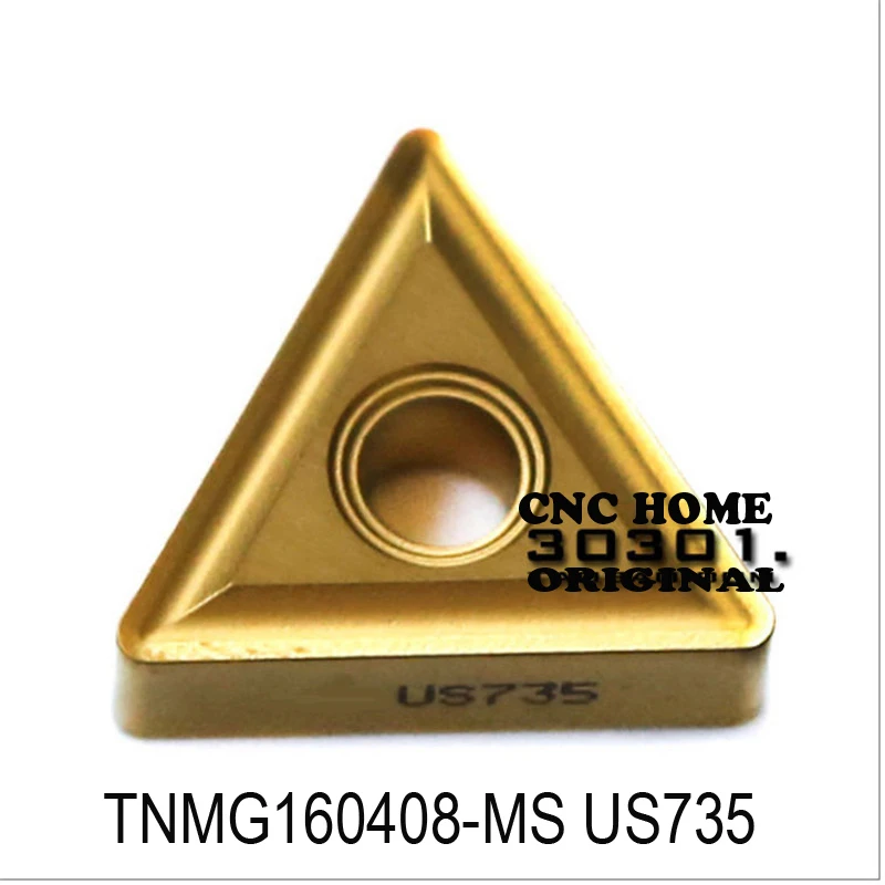 

Оригинальные TNMG160404-MS TNMG160408-MS US735 твердосплавные вставки для токарного станка из нержавеющей стали TNMG160404
