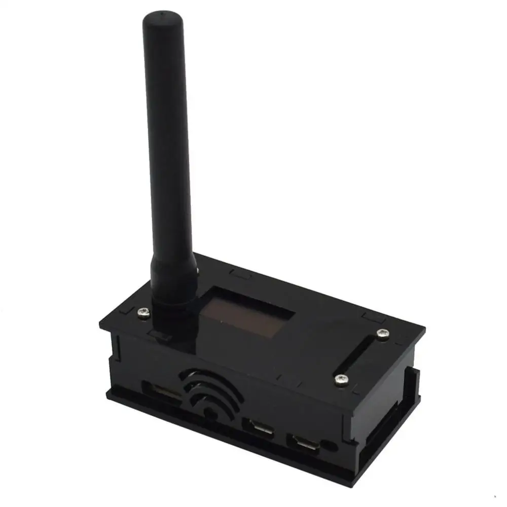 MMDVM точка доступа P25 DMR ycf для Raspberry Pi Zero Board+ OLED дисплей+ 8G карта TFT+ антенна+ акриловый чехол Комплект - Цвет: black