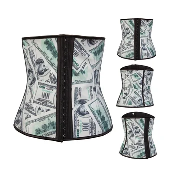 

Temperament and interest clothing Green latex body shapewear latex corset sexy corset court corset