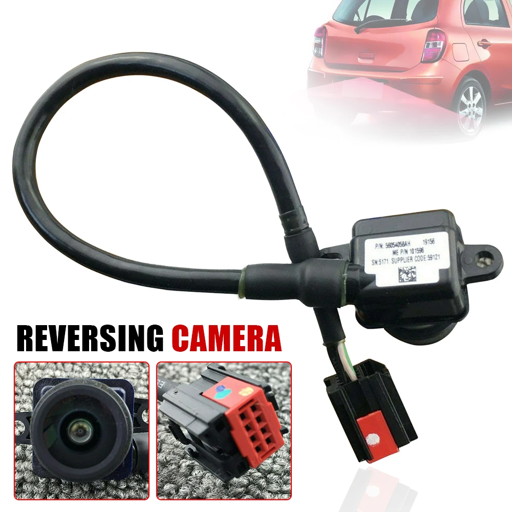 1pc Black Car Rear View Backup Camera Durable Metal Views Backup