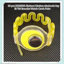 10 шт. DS1900A iButton I-Электронная Кнопка ключ IB TM браслет часы карты Fobs