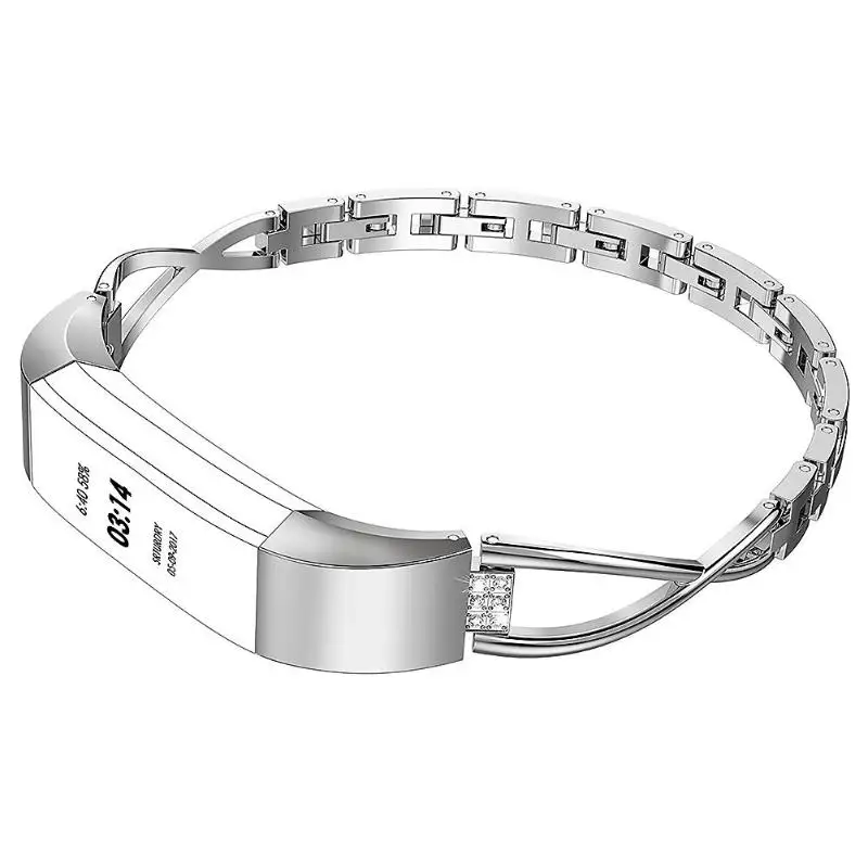 Металлический нержавеющий Браслет Ремешок Замена Для Fitbit Alta ремешок регулируемый ручной браслет Для Fitbit Alta аксессуары