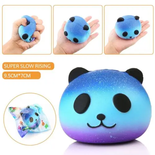 Новое поступление Kawaii Jumbo Panda Squishy Мягкая Кукла Коллекционные Предметы мультфильм