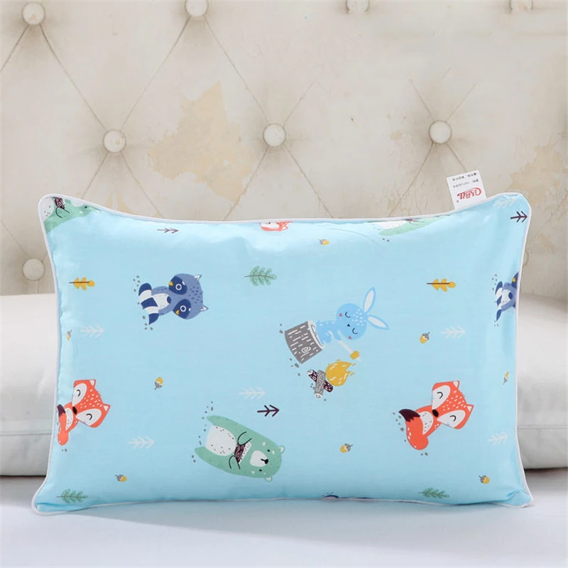 best bed sheets 1 Piece Pillowcase Children Cartoon Pillow Cover Kindergarten Zipper Pillow Case Infant Pillow Dustproof Protective Case Baby Be baby blanket Bedding