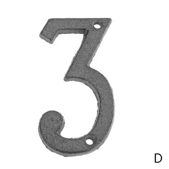 

2020 Creative Metal Alphanumeric Cast Iron Decorative Diy Logo Wall Creative House Symbol Cafe Letter Z7P1