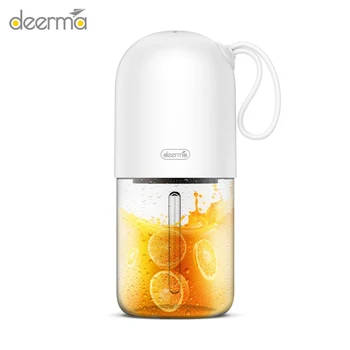 

Deerma Portable Mini Fruit Juicer Kitchen Electric Mixer Capsule Shape Powerful Electric Juice Cup