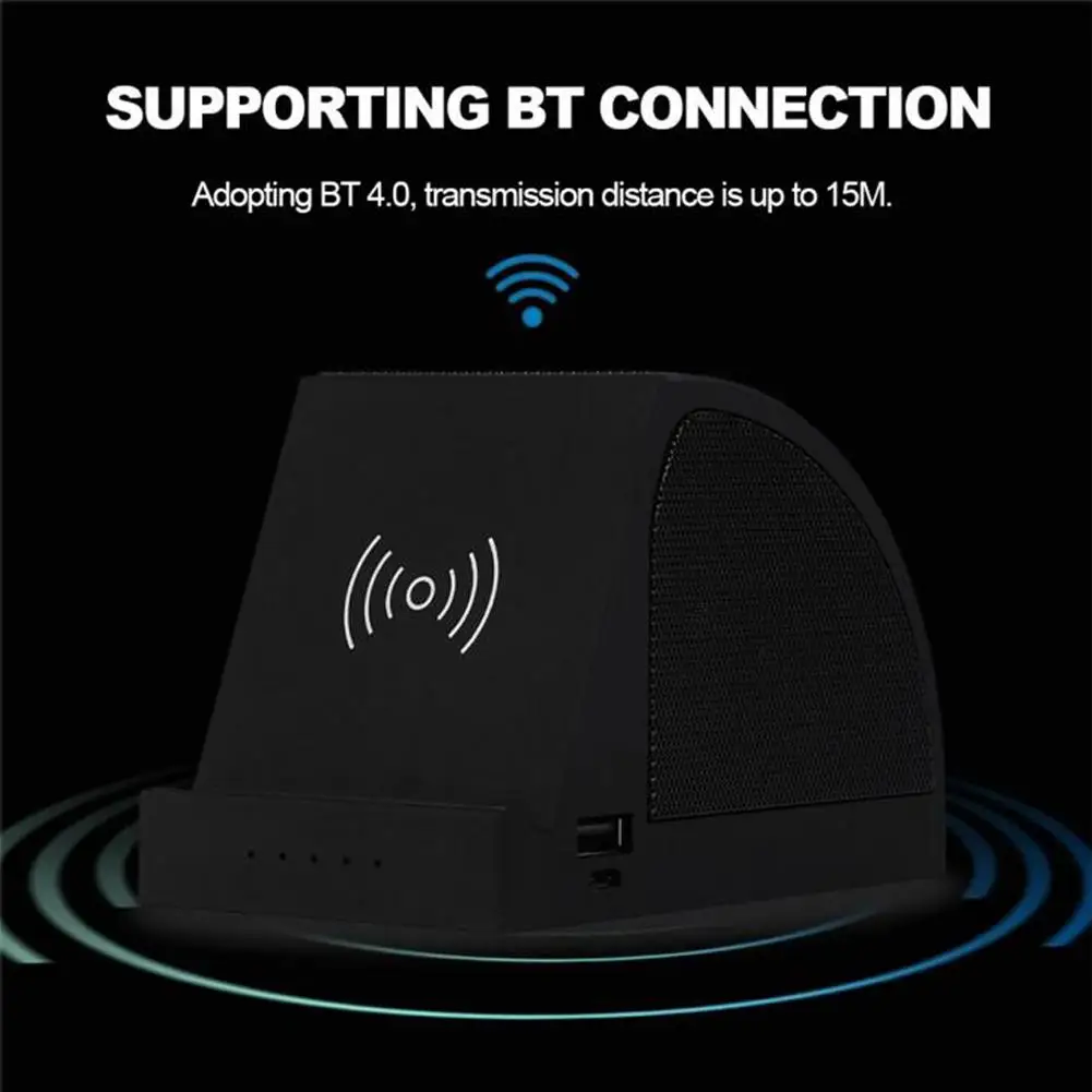 

New 5W Multifunctional Speaker Portable Chargeable Wireless Bluetooth Speaker Power Bank