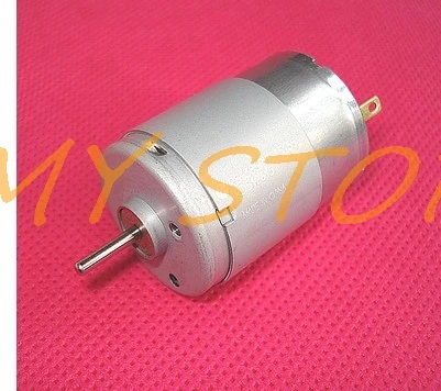 

RS-385 24VDC 6800RPM Magnetic Mini Motor for Duplicator Cleaner Hair Drier DVD CD Repair USB Fans 3V-48V Shaft 2.3x14mm