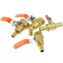 1 шт. 4 типа 10 мм моторизованный шаровой клапан автомобильный дренажный клапан латунный кран переключатель