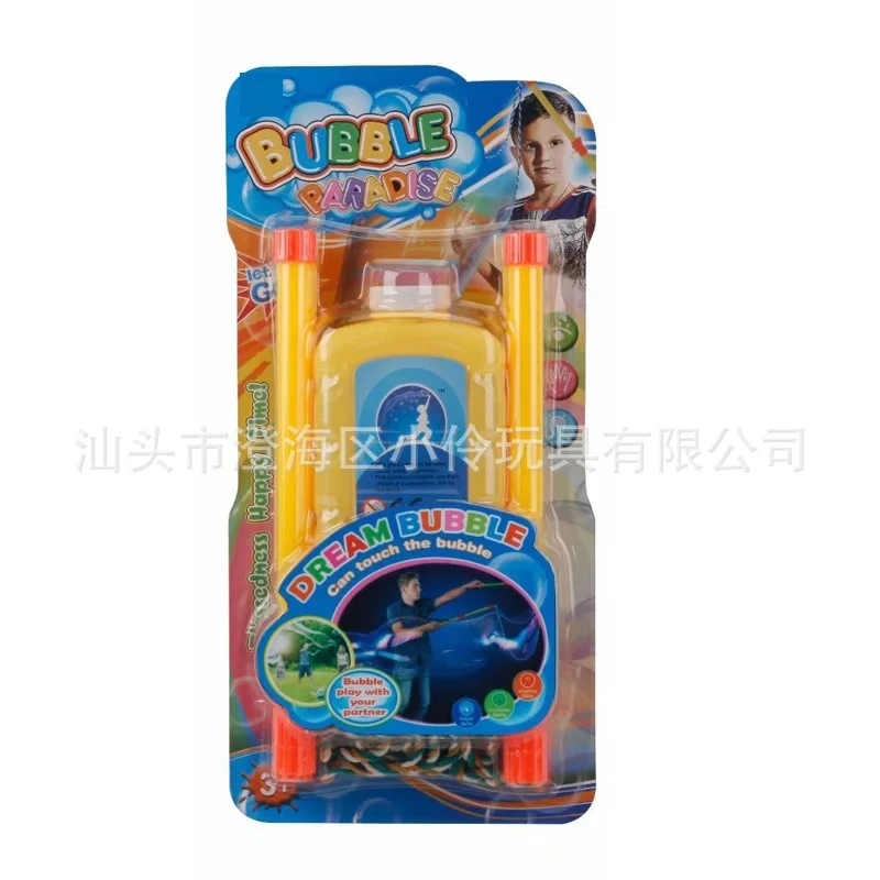 

Drawstring Large Bubble Toys Fantasy Bubble Circle Magic Bubble Performance Props Double Poles Bubble Rope Toy