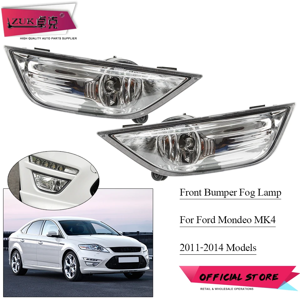 Противотуманная фара ZUK противотуманная с лампой для Ford Mondeo MK4 2011 2012 2013 2014 |
