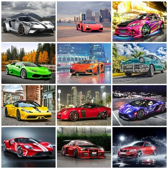 

EverShine 5D Diamond Painting Car Full Square Diamond Embroidery Auto Mosaic Picture Of Rhinestone Art Cross Stitch Home Decor