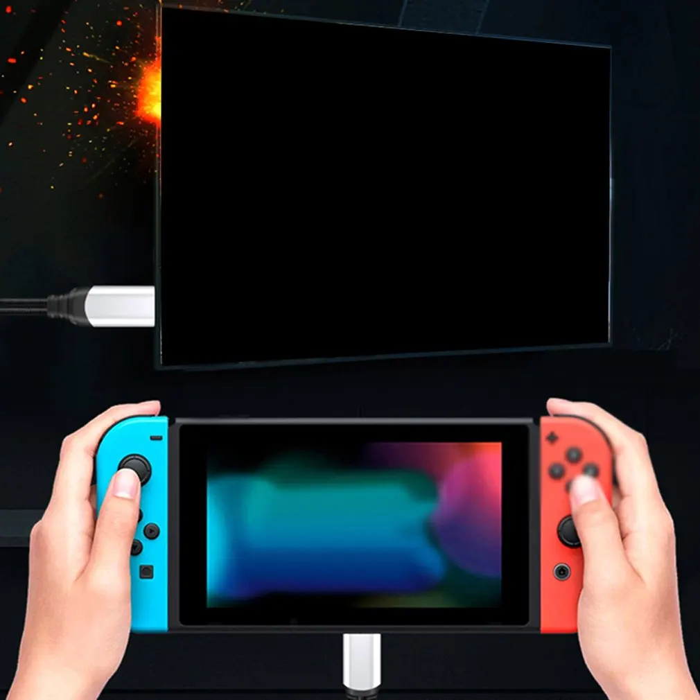 PD USB C для кабеля HDMI подключение и воспроизведение зеркальное отображение ТВ