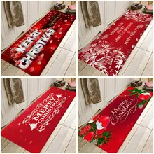 Рождественский коврик с изображением дерева Рождественский подарок коврики для прихожей и коврики для Спальня Гостиная коврик для кухни, ванной, Противоскользящие коврики