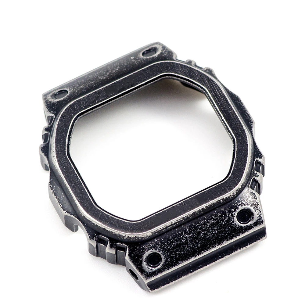 DW5600 5610 обновленный набор Ретро черный ремешок для часов Ремешок Металл Нержавеющая сталь