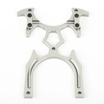 

Robot Modeling RC Radio Transmitter Bracket Metal Mount Support Stand Holder Replacement Fit for JR FUTABA FRSKY Taranis,Grey