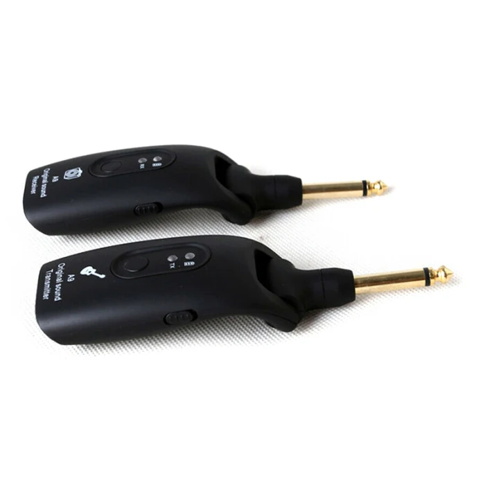 Hot Selling 2.4GHz Wireless Guitar System Transmitter A9 Receiver Built-in Rechargeable Accessories