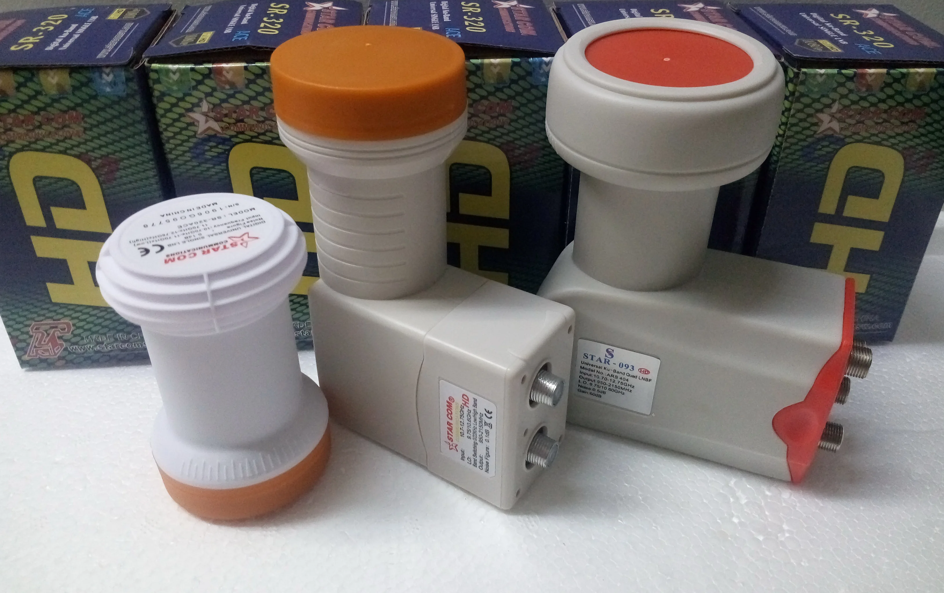 

New Best Signal Full HD Universal KU Band Single LNB,Twin LNB and Quad LNB waterproof High Gain Low noise satellite LNB