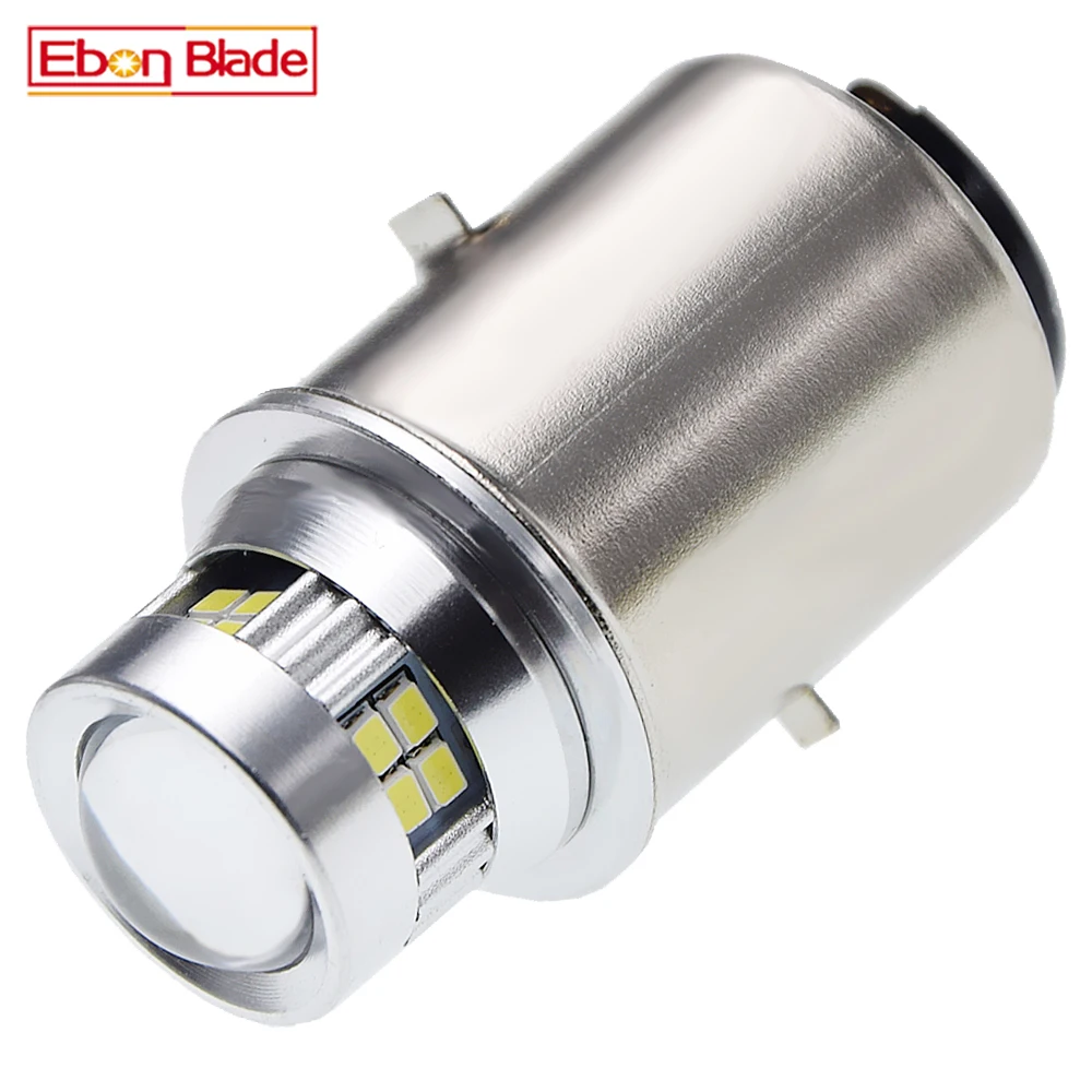 6V/12V DC BA20D H6 S1 LED Motorcycle Headlight Motorcycle Led Lights Led Motorcycle Lights Led Lights Motorcycle Driving Lights Bike Light 20SMD Hi/Lo Beam White 6000K Motorcycle Scooter Moped ATV UTV Headlamp 1Pcs