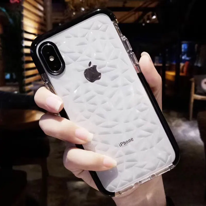 Для iPhone 11 Pro Max противоударный чехол с алмазной текстурой на 360 градусов Полная защита для iPhone чехол X XR XS 8 7 6S Plus 6