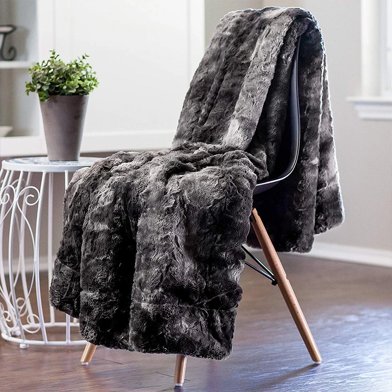 

Luxury Blanket Winter Warm Blankets for Beds Flannel Fleece Throw Blanket Decoation Couverture Polaire Adulte