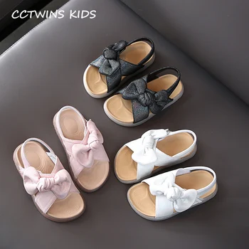 

CCTWINS Kids Shoes 2020 Summer Baby Brand Butterfly Shoes Children Fashion Princess Sandals Girls Black Soft Flat SD056