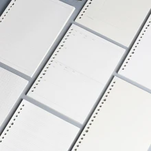 A5/B5 спиральная записная книжка свободная-лист пустая сетка линия точка бумага Sprial Sketchbook для школьных принадлежностей Стационарный магазин