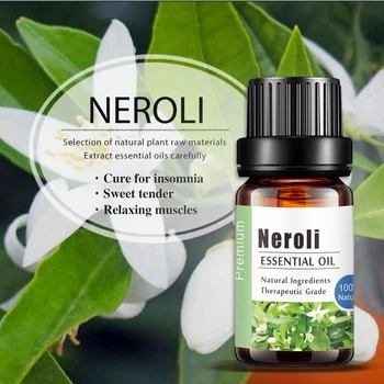 

Pure Natural Neroli Aromatherapy Essential Oils Anti-stress Aroma Diffuser Oil Good Use