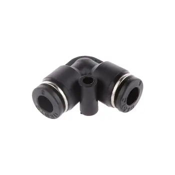 

Pneumatic Tee Unions Connector Tube OD 1/4inch One Touch Push In Air Fitting