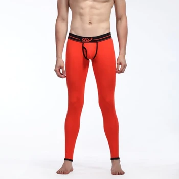 

1PCS Men Casual Long Pants Sknniy Men Patchwork Color Full Length Pants