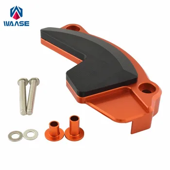 

waase Motorcycle Right Engine Case Protection Cover Guard Crash Pad Frame Slider Protector For KTM 1090 Adventure ADV 2017-2019
